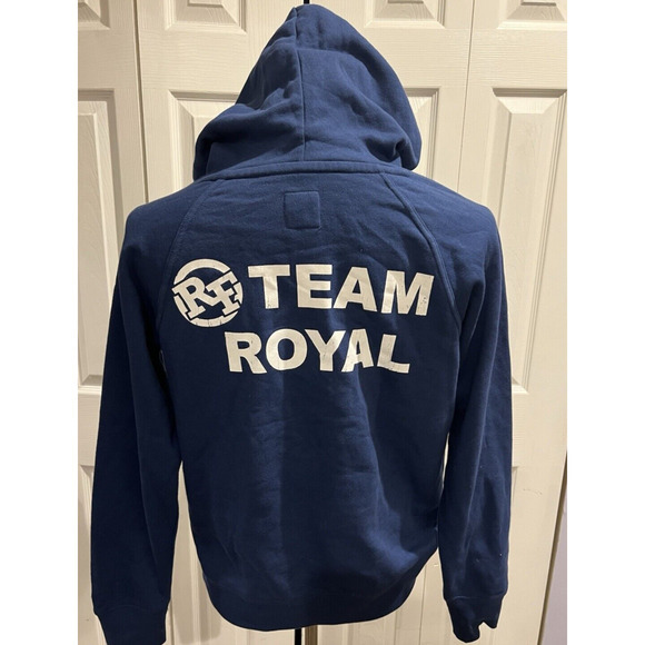 Royal Racing Hoodie Made By League‎ Brand Medium - Picture 3 of 4
